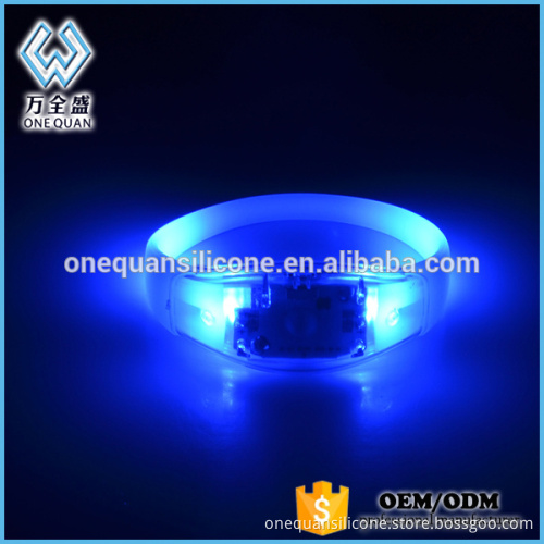 multicolor party led flashing bracelet light up bracelet silicone bracelet